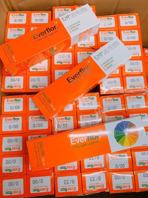 Nhuộm thời trang Everflor 54 màu