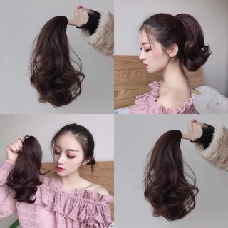Tóc giả ngoạm ngắn 25cm