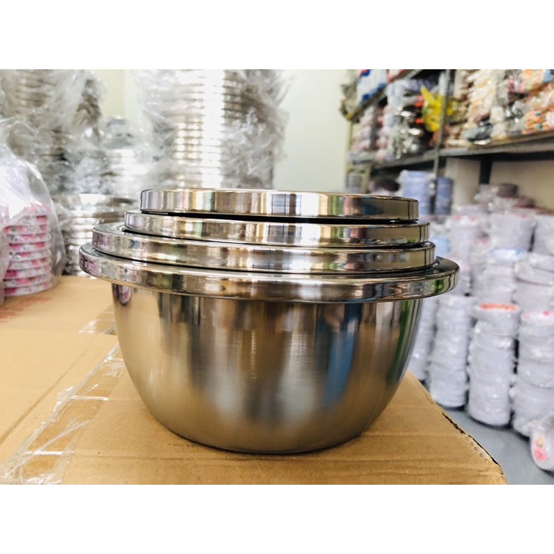 Thau inox 304 Đặc biệt size nhỏ