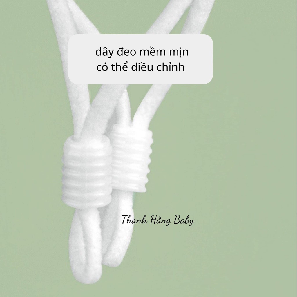 Khẩu Trang Cho Bé, Khẩu Trang Trẻ Em 4 Lớp Chống Bụi Mịn Và Kháng Khuẩn Cho Bé Thanh Hằng Baby 0 Đến 3 Tuổi | BigBuy360 - bigbuy360.vn