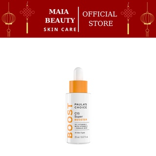 Tinh chất tăng cường làm sáng da chống lão hóa dạng liquid sẽ bổ sung dưỡng chất Vitamin C - Paula's Choice RESIST C15
