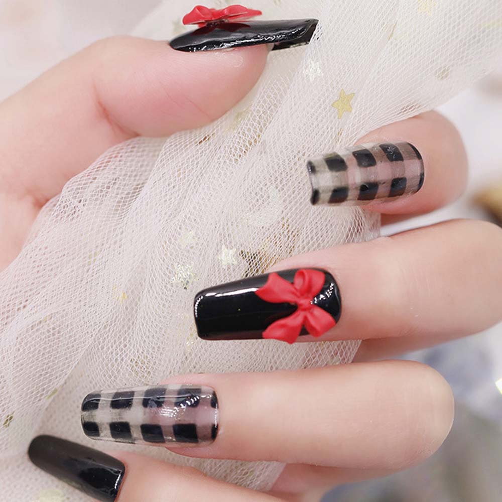 Charm nail charm nơ phụ kiện nail giá rẻ dùng kèm với sơn móng tay trang trí móng VUA SƠN AS