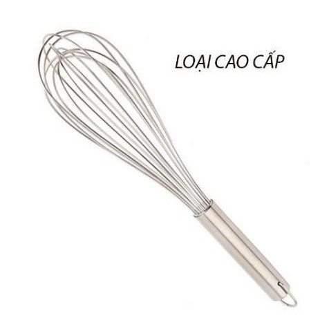 Cây đánh trứng cầm tay loại cao cấp inox bóng sịn