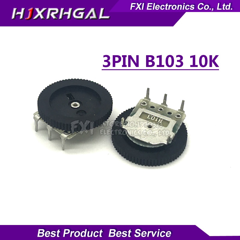 10 Chiết Áp B103 10K 3pin 16*2mm