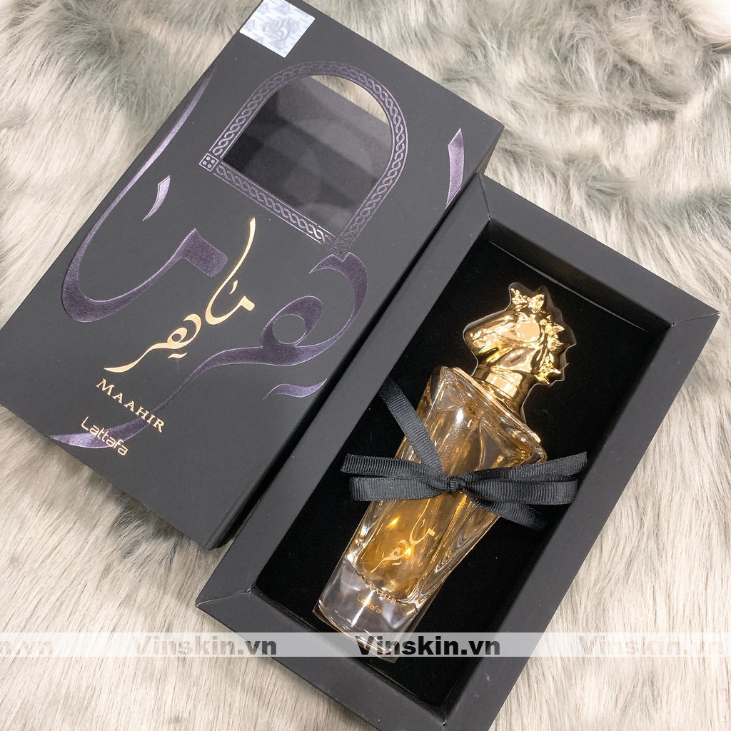 Nước hoa Dubai cao cấp dành cho nam MAAHIR by LATTAFA 100ml CHÍNH HÃNG⭐⚡