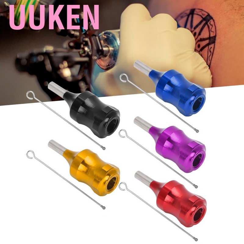 Tay Cầm Kèm Cần Kim Xăm Hợp Nhôm 28mm Chất Lượng Cao CHo Máy