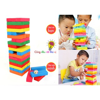 [Xã kho] Bộ Rút Gỗ Màu Cho Bé
