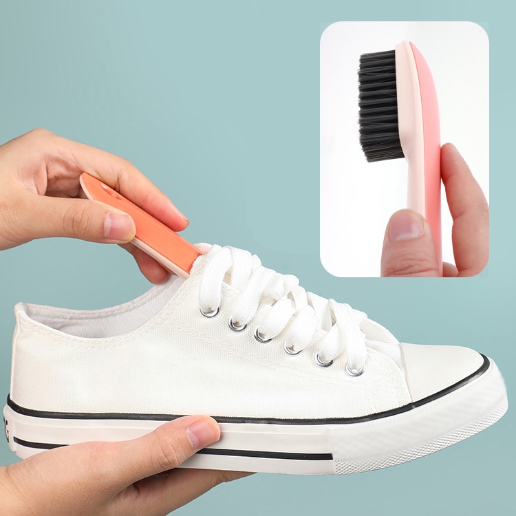 Bàn Chải Chà Giày Lông Mềm Cán Dài Đa Năng Cho Sàn Nhà/ Bồn Tắm/ Nhà Bếp