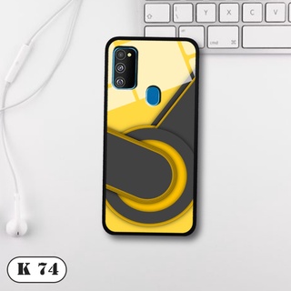 Ốp lưng samsung galaxy m30s / m21 - lưng kính 3d