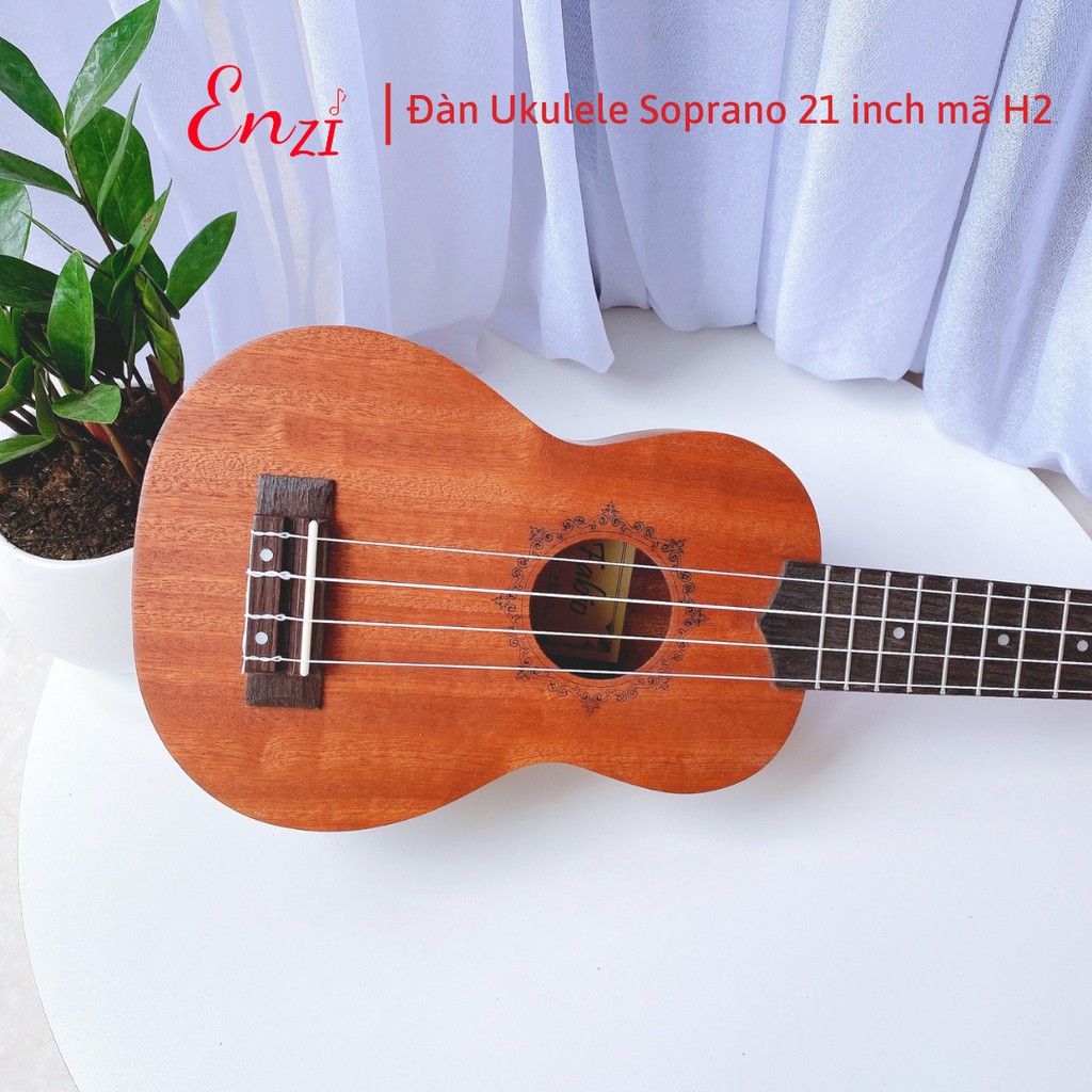 Đàn ukulele soprano 21 inch gỗ giá rẻ chất lượng tốt Enzi