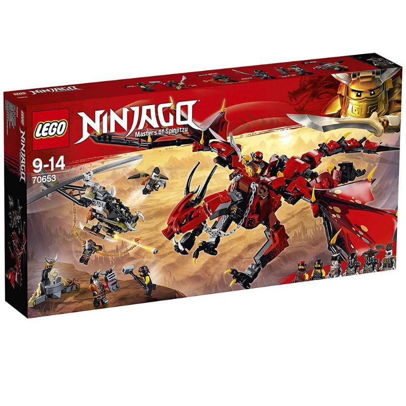 Bộ lego Ninjago rồng hoặc xe đại chiến
