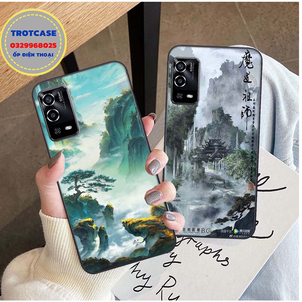 Ốp lưng OPPO A54 4G / A54 5G / A55 4G / A55 5G - in hình phong cảnh non nước đẹp , siêu nét , chất lượng cao