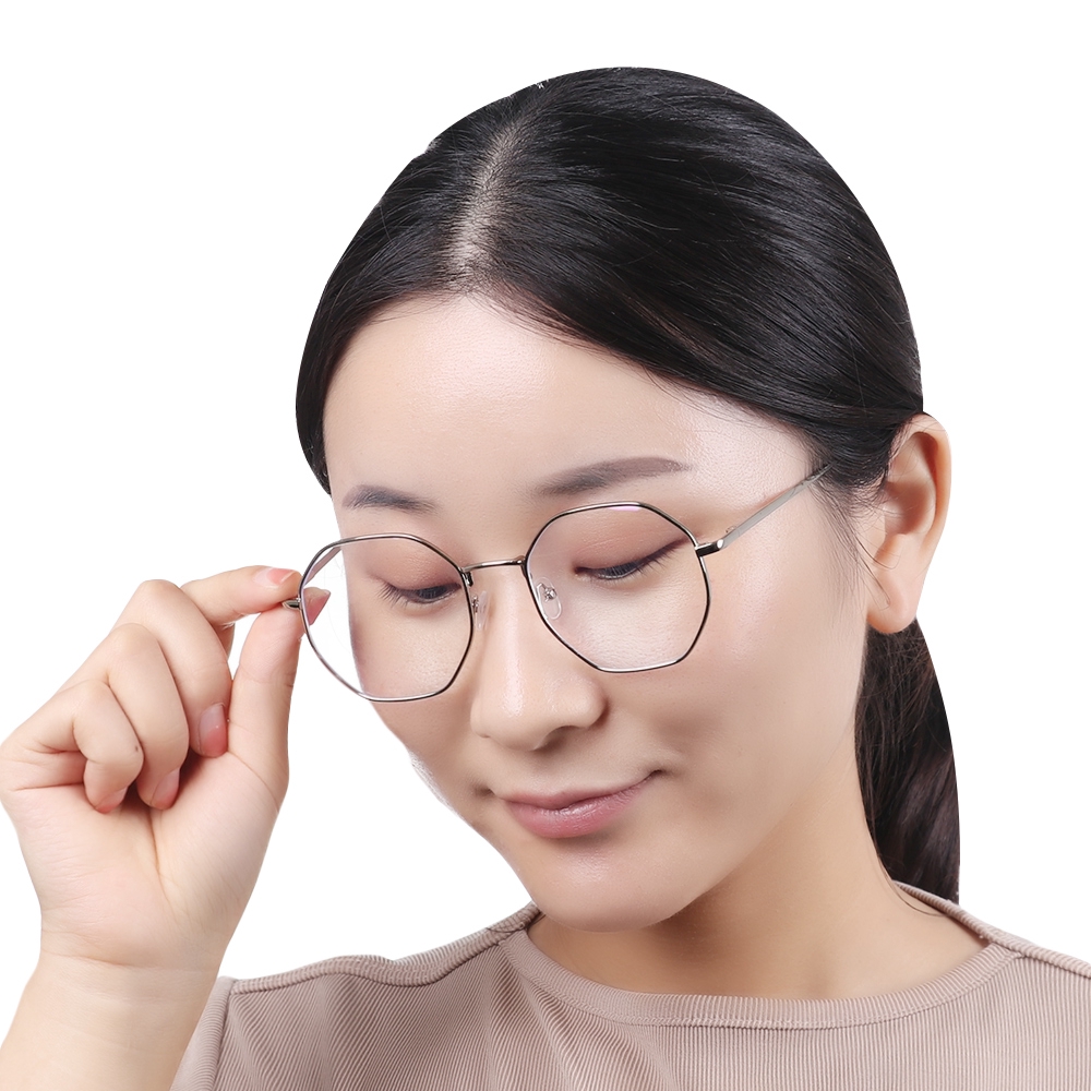 Kính mát chống ánh sáng xanh kim loại phong cách retro thời trang