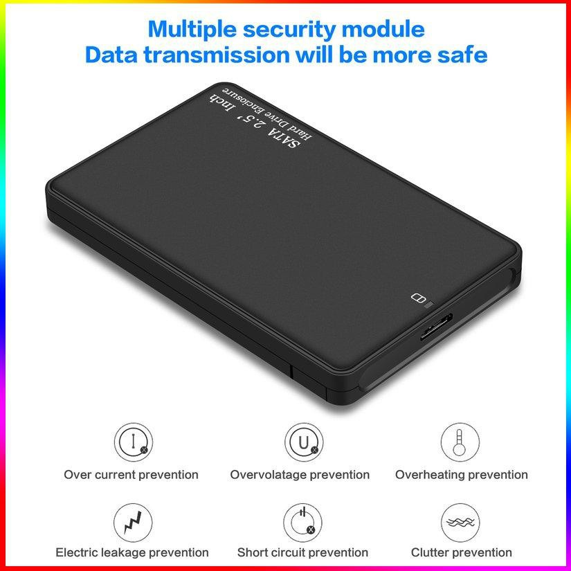 Hộp Đựng Ổ Cứng Di Động 2.5 Inch Hỗ Trợ 2tb Hdd Sata Sang Usb 3.0 Ssd Hdd | WebRaoVat - webraovat.net.vn