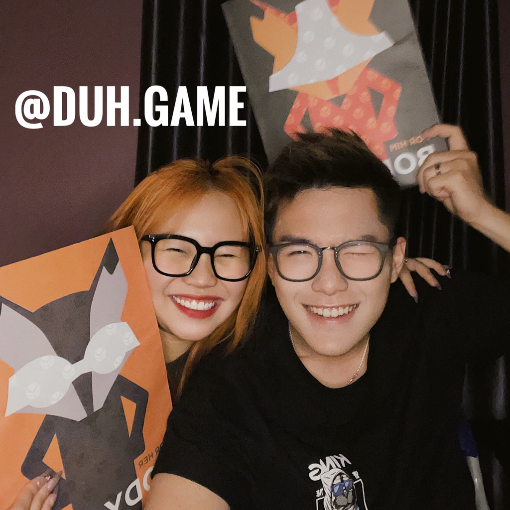 Board game BODY MAP - COMBO NAM NỮ dành cho cặp đôi yêu nhau DUH GAME