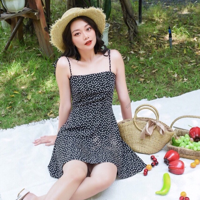 ĐẦM HOA NHÍ 2 dây