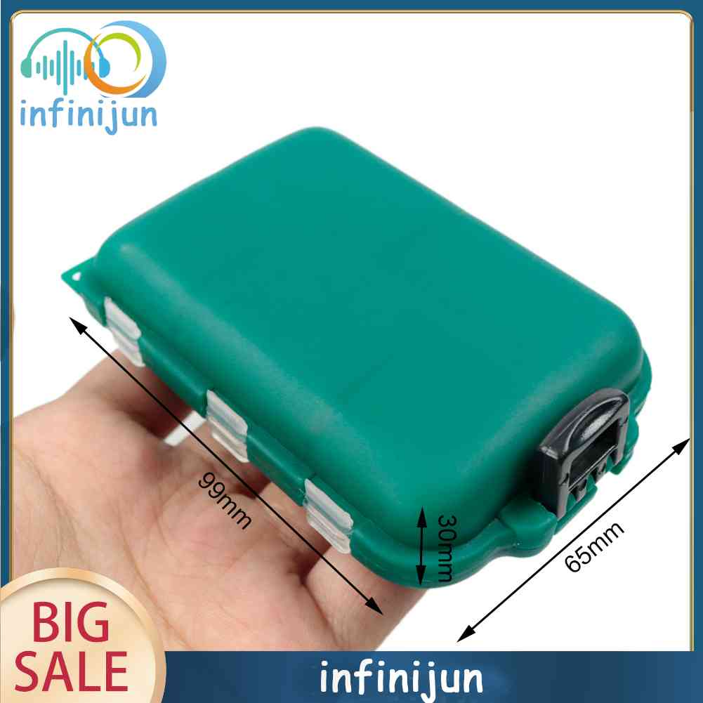 Hộp Đựng Mồi Câu Cá Nhiều Ngăn Chống Nước Ốp