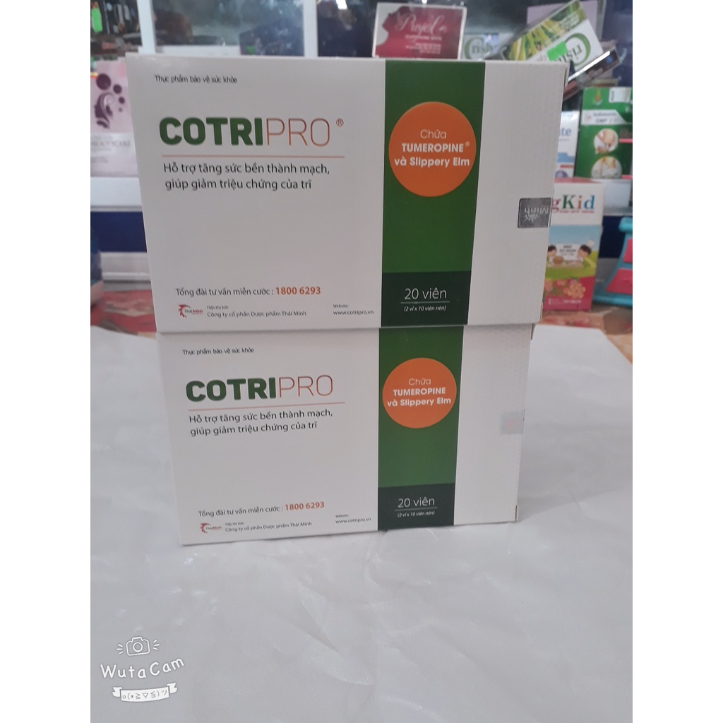 Viên uống COTRIPRO   giúp giảm các triệu chứng trĩ và giảm nguy cơ tái phát