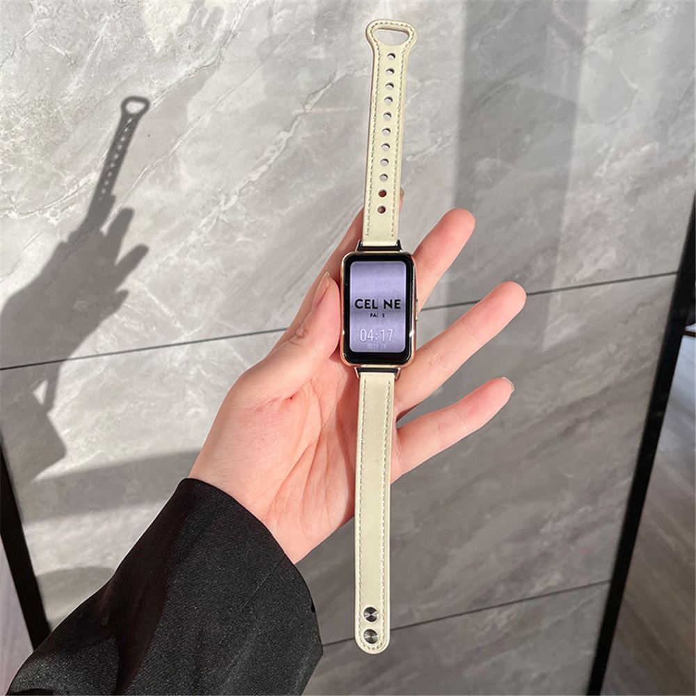 Dây Đeo Da Thay Thế Cho Đồng Hồ Thông Minh Huawei Watch Fit 2 / 1