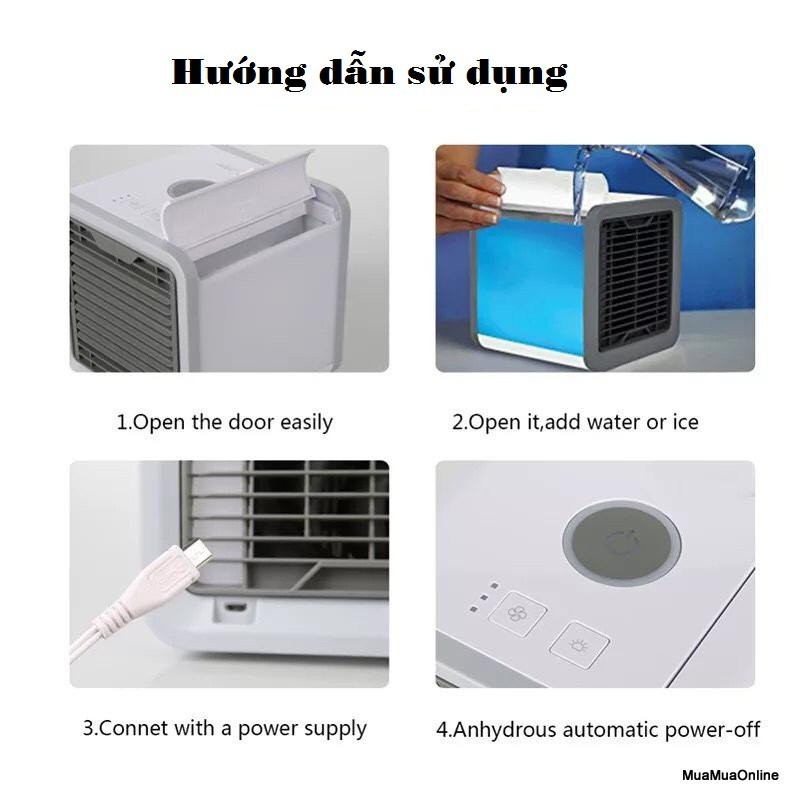 Quạt Điều Hòa Mini Làm Mát Không Khí Arctic Air Cao Cấp