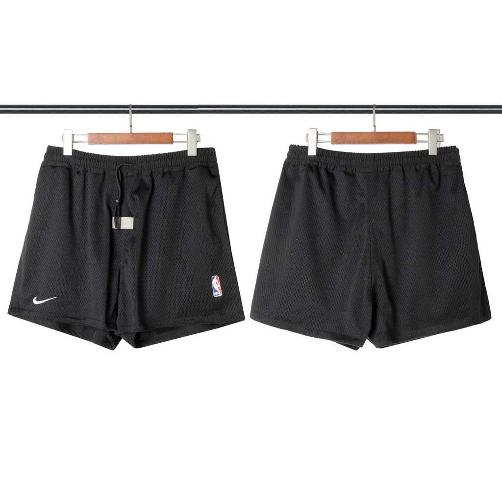 Quần Short FOG x NBA, quần đùi Fear of god x NBA SS2021, 2 màu Đen, Xám BapeVN