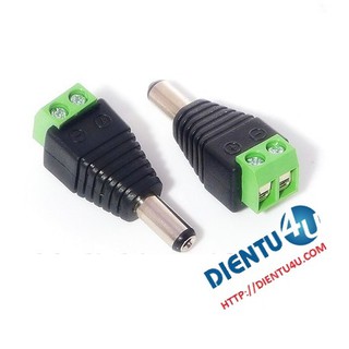 Bộ đầu rắc chuyển DC 5.5*2.5 mm cổng vít