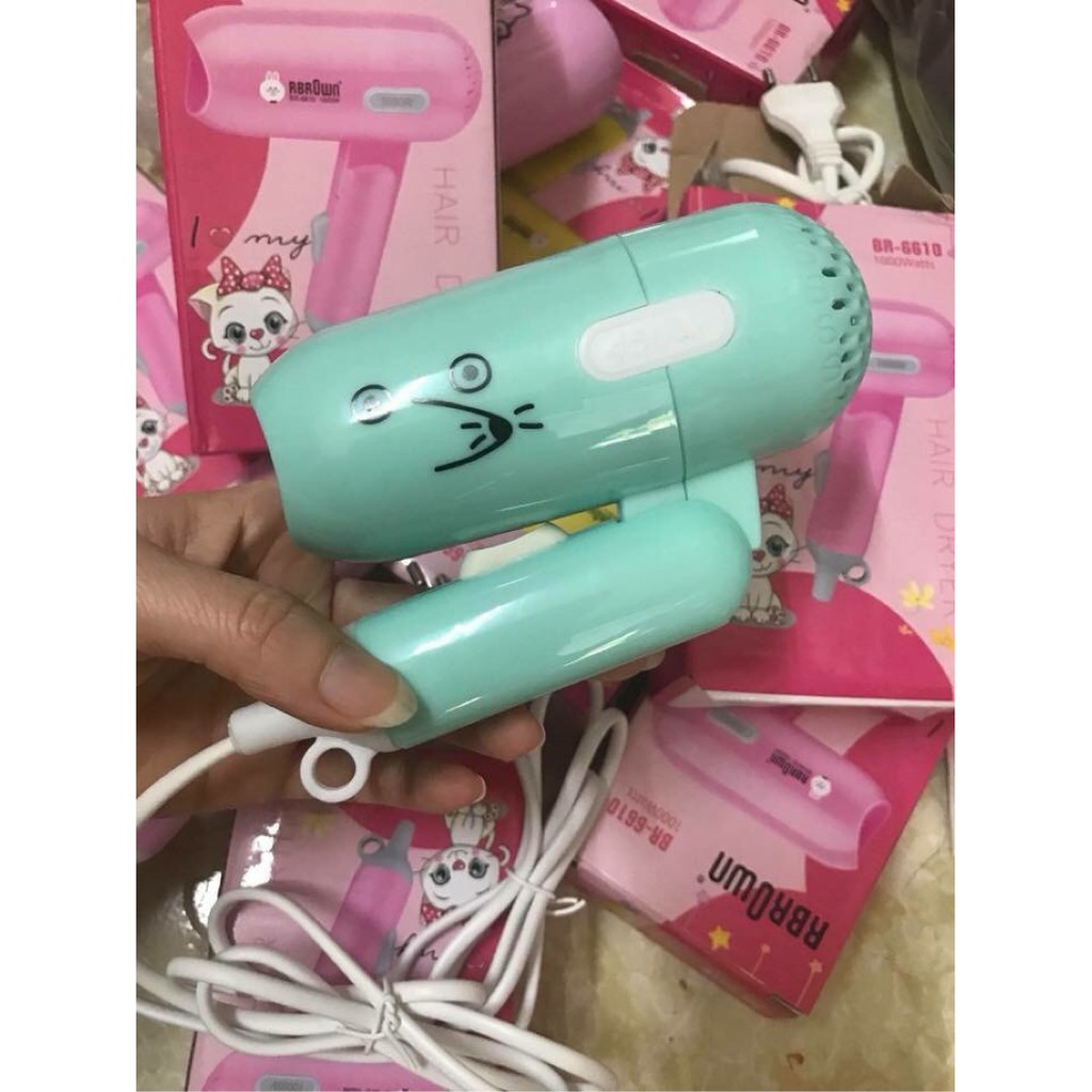 Máy sấy tóc mini icon cute cực hót cưc bền ( GIAO NGẪU NHIÊN)