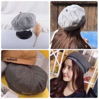 Mũ nồi beret chất dạ phong cách hàn quốc