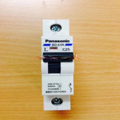 CB tép bảo vệ quá tải & ngắn mạch panasonic 01 P 06A-63A BBD