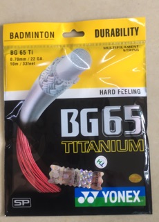 Cước căng vợt cầu lông Yonex BG65Ti ( Chính Hãng)
