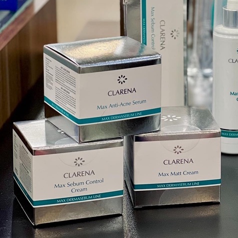 Serum Giảm Viêm, Giảm Mụn Tại Điểm Max Anti - Acne Serum Clarena Pháp
