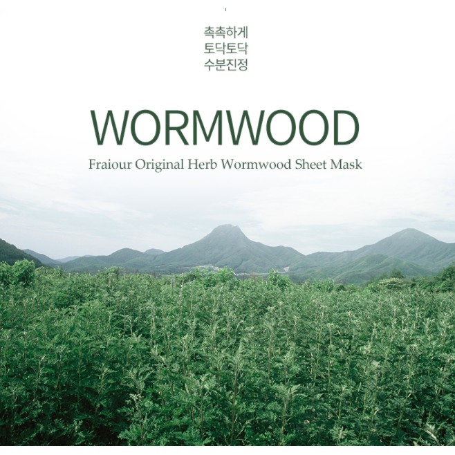MBC Mặt nạ từ ngải cứu Fraijour Original Herb Wormwood Sheet Mask