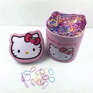 Hộp dây chun buộc tóc hello kitty 2000 dây