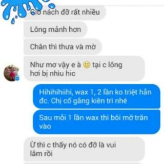 [Freeship 99k]_Combo 5 bộtriệt lông gồm wax shiny và mỡ trăn 50ml( có tặng kèm giấy và que wax)