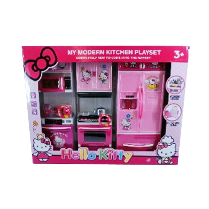 Bộ đồ chơi nhà bếp HELLO KITTY màu hồng