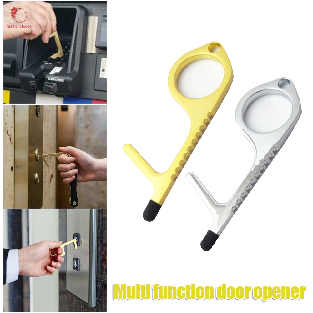 Bộ 1/ 3/ 5 dụng cụ mở cửa nhấn nút thang máy nhấn màn hình mở khóa không cần chạm tay vệ sinh tiện lợi