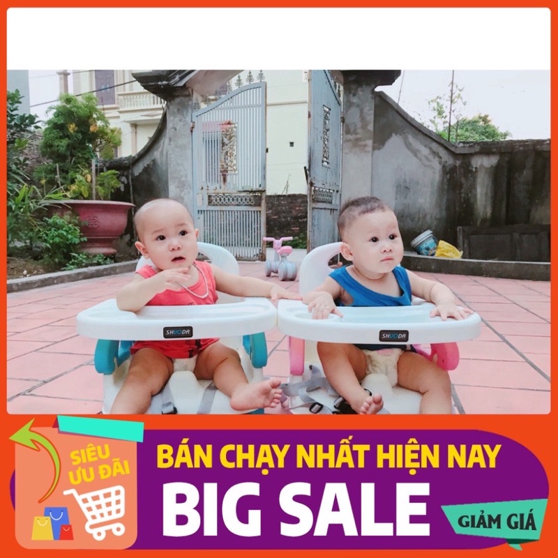 Ghế ăn dặm gấp gọn Shuoda cho bé