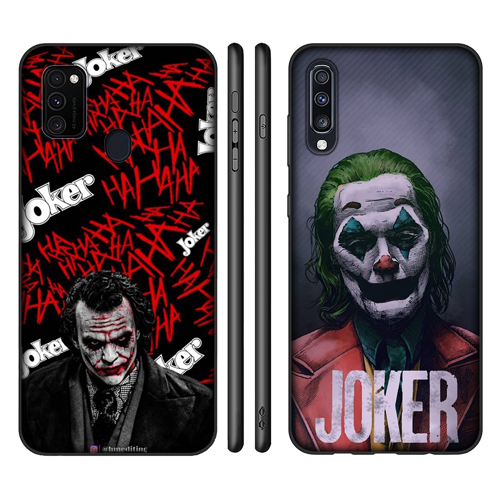 Ốp Điện Thoại Silicon TPU Mềm Hình Batman Dark Knight Joker Cho iPhone 7 8 Plus X XS Max XR SXDE4