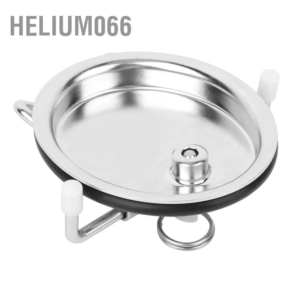 Keg Nắp đậy Thay thế bằng thép không gỉ Carbonat Soda Bia Nhà Brew Helium066