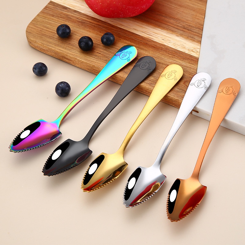 Muỗng Ăn Bằng Thép Không Gỉ Cao Cấp Cho Bé