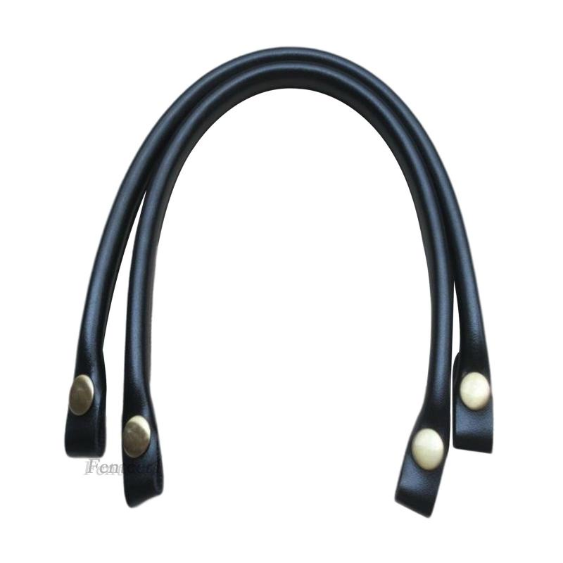 Set 2 Tay Cầm Túi Xách Da PU Thay Thế DIY Fenteer1