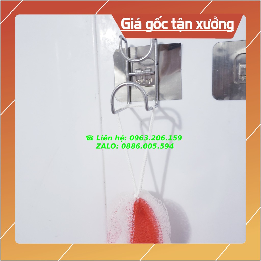 [HOT] Móc INOX Dán Tường Treo Đồ Gia Đình,Đồ Dùng Nhà Bếp, Đồ Dùng Nhà Tắm, Nhà Vệ Sinh Tiện ích