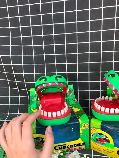 Khám răng cá sấu to - Trò chơi Cá sấu cạp size to- Kèm hình thật