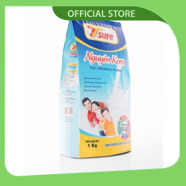 Sữa nhập khẩu New Zealand Tsure Milk Nguyên Kem ( gói  1kg)