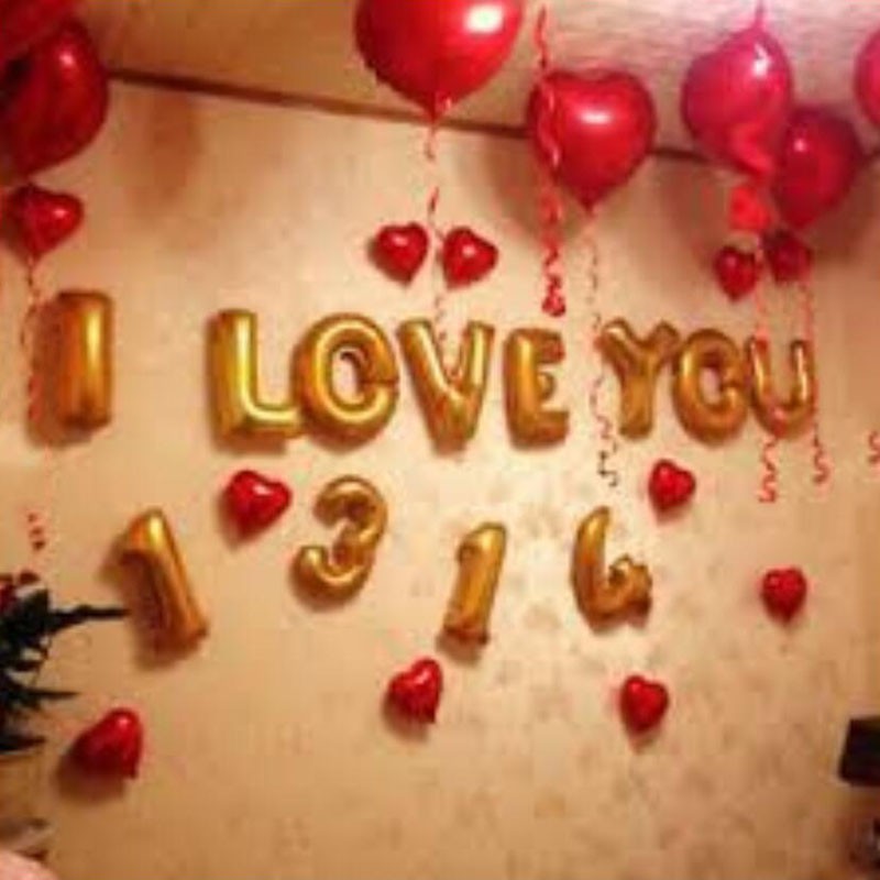 Bong Bóng Chữ Happy Birthday 40.64 cm Trang Trí Tiệc Sinh Nhật