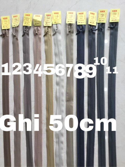 Dây khoá giọt lệ 50cm HKK