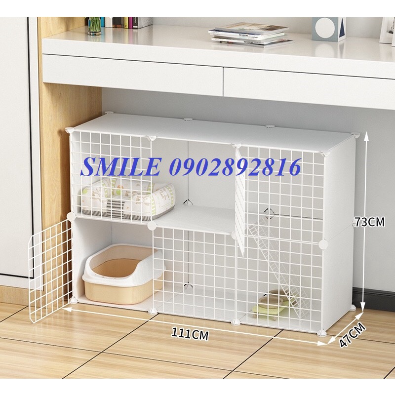 [FREESHIP] COMBO CHUỒNG, LỒNG, QUÂY LƯỚI THÉP DÀNH CHO CHÓ MÈO THÚ CƯNG PET ĐA NĂNG