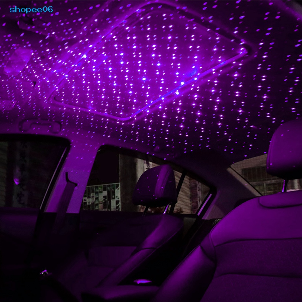 Đèn chiếu sao mini dùng trang trí nội thất xe hơi