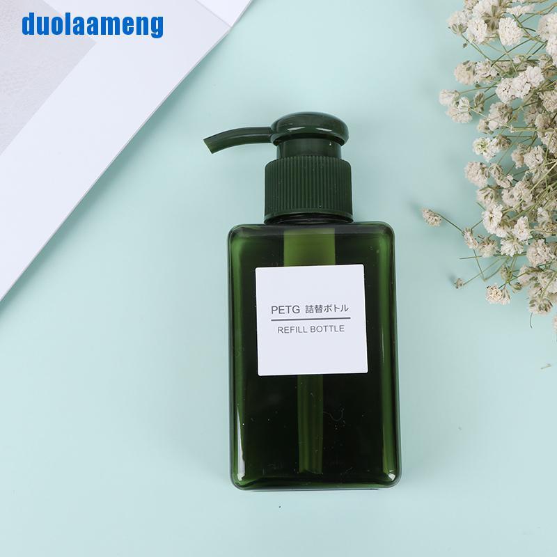 VN (Hàng Mới Về) Lọ Rỗng 100ml Dùng Đựng Mỹ Phẩm / Xà Phòng Tiện Dụng