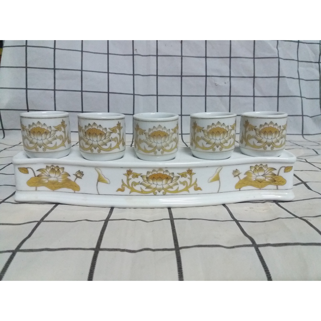 Bộ 5 chung nước Ông Địa Thần Tài